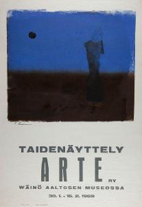 Esikatselukuva: Taidenäyttely Arte ry Wäinö Aaltosen museossa 30.1.-16.2.1969