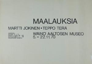 Esikatselukuva:&nbsp;Maalauksia  Martti Jokinen ● Teppo Terä 5. - 22.11.70