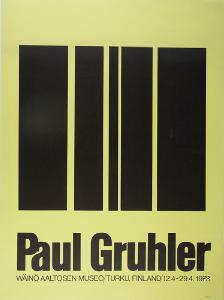 Esikatselukuva: Paul Gruhler 12.4.1973 - 29.4.1973