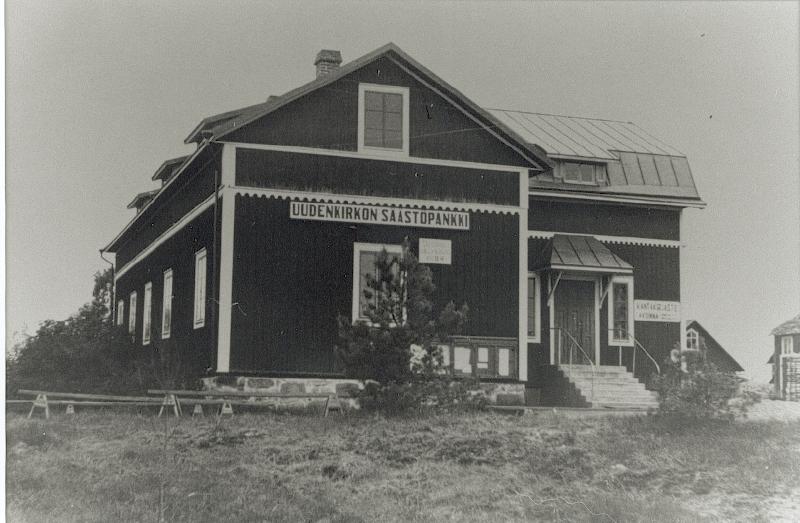 Esikatselukuva: Uudenkirkon T.L. vanha kunnantalo, kesä 1931, Harikkala, Kalanti.