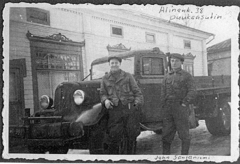Esikatselukuva: kuorma-auto, häkäpönttö, puukaasutinauto Alisellakadulla