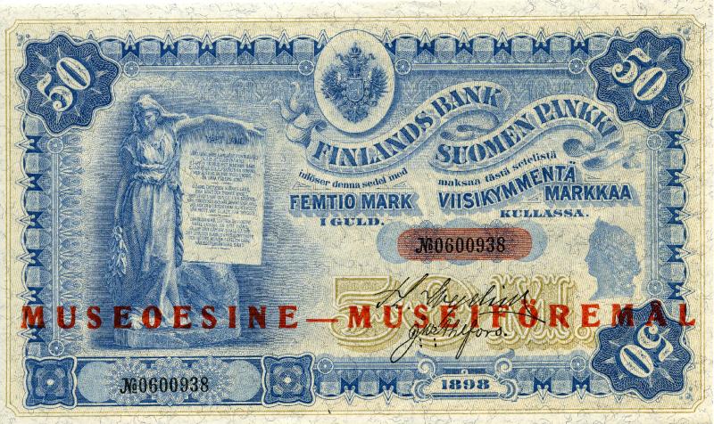 Esikatselukuva: viisikymmentä markkaa